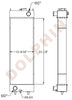 KOBELCO Radiator - EXCAVATOR SK130 (-) 31 1/8