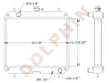 KUBOTA Radiator 11 13/16