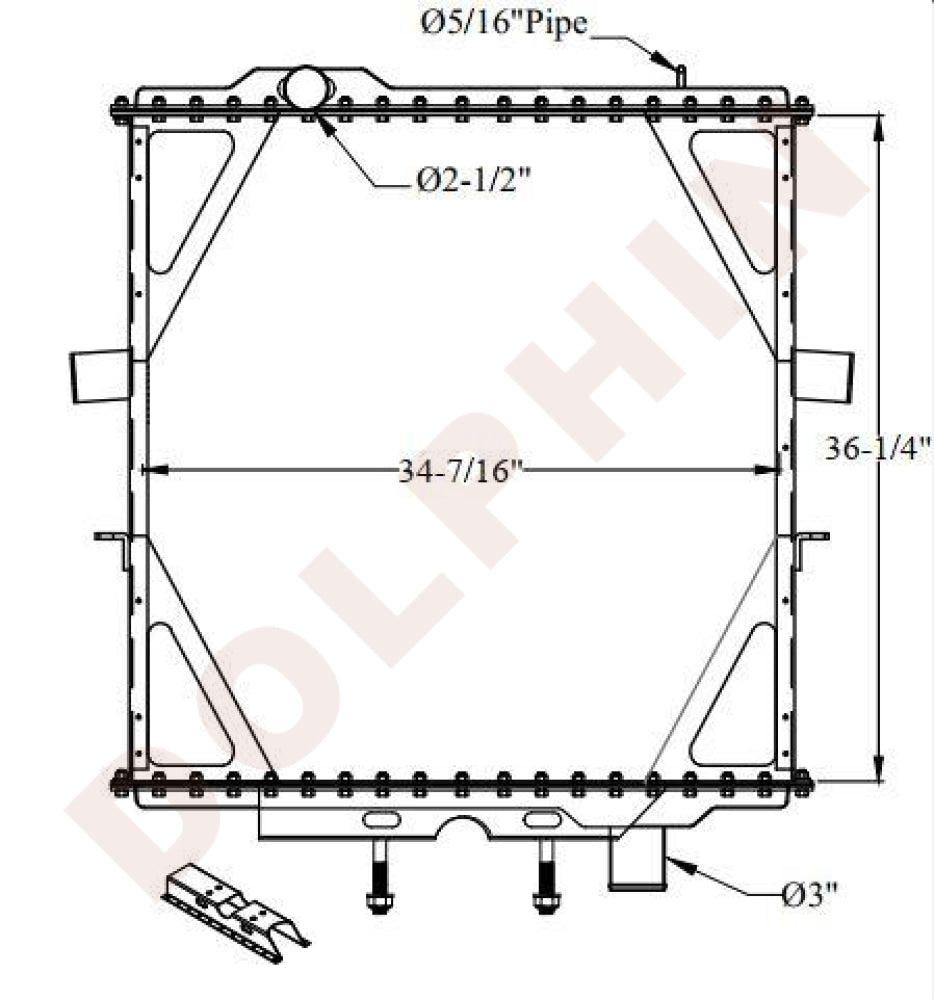 6511102 Radiator