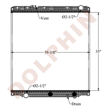 Freightliner Radiator (2017-2019) 35 X 39-3/8 2-1/8 Radiator
