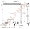 FREIGHTLINER Radiator (2013-2014) 35 3/4