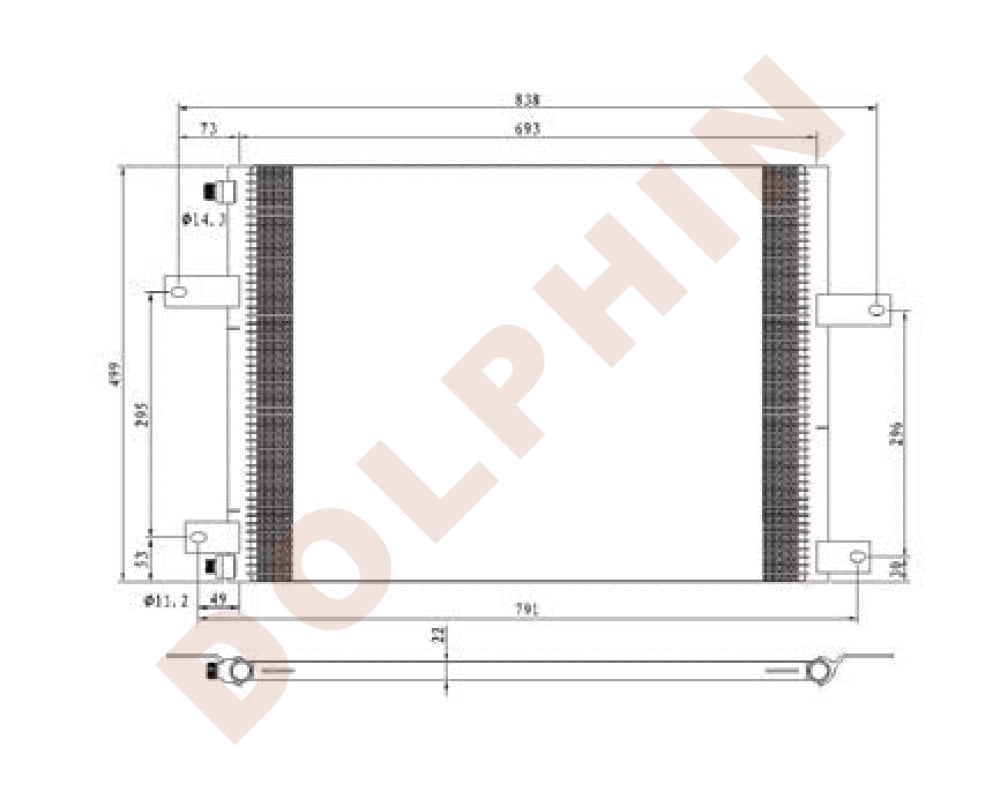 Mack Condenser (2000-2007) Condenser
