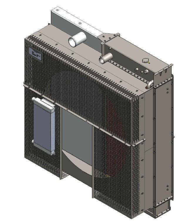 CUMMINS QSK23 G3 - Combi Cooler, Overall Size : 77-9/16 x 68