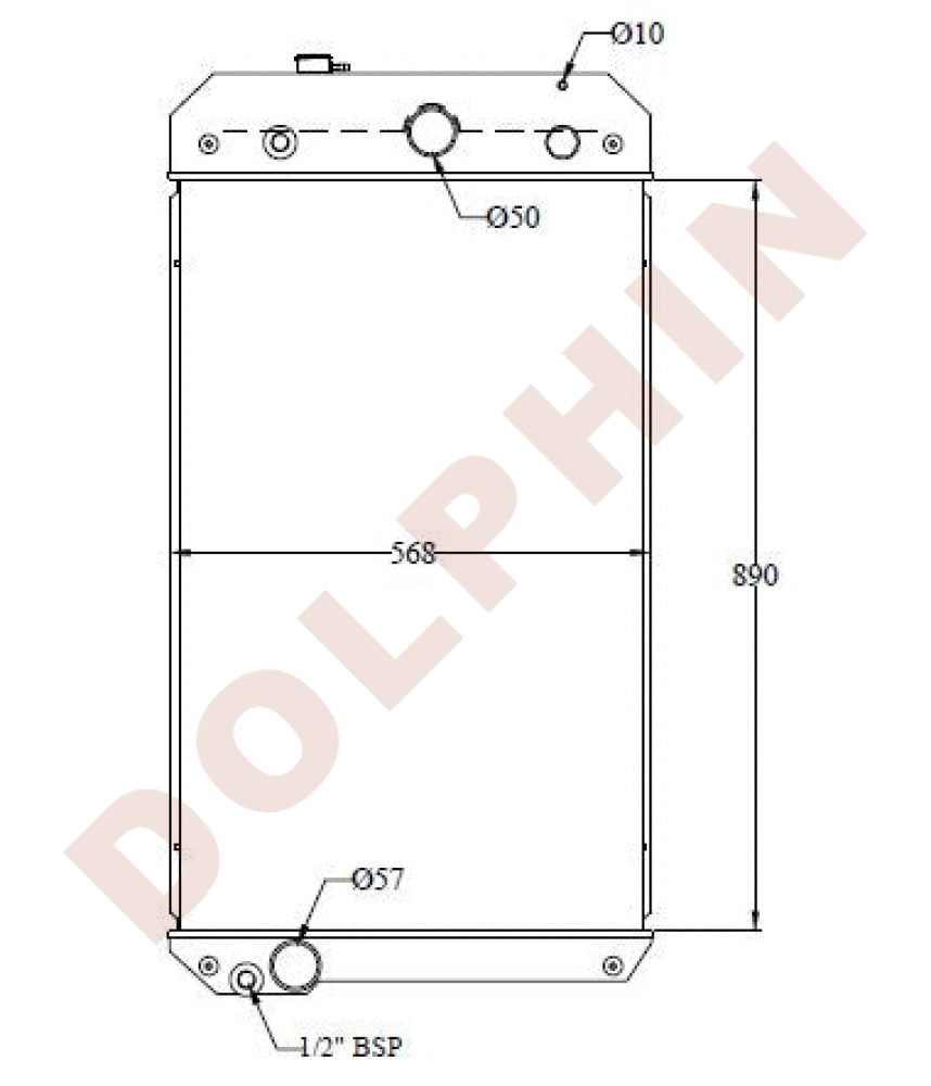 Generator - Dg12 Radiator