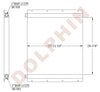 CUMMINS Oil Cooler - QSK60-G8 - 28 3/8