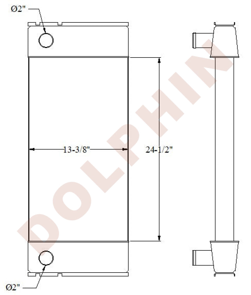 SDMO CAC - 24 1/2’’ x 13 3/8’’ x 2 1/2’’ CAC
