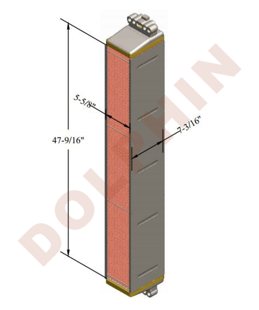 CATERPILLAR PANEL RADIATOR