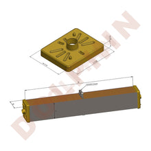 CATERPILLAR RADIATOR D4H 926 926E 936E 936F 517 - 30-3/4’’ x 4-5/8’’ x 5-7/16’’ Radiator