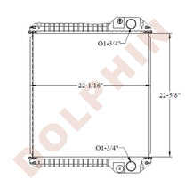 Jcb Radiator 22-5/8 X 22-1/16 4 Radiator