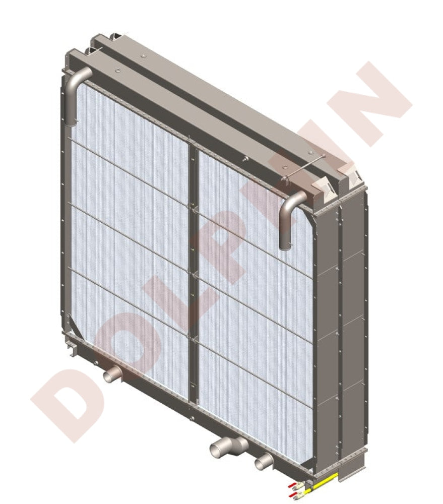 CUMMINS RADIATOR - KTA50 G3+, QSK50 G4 - Overall Size : 88-3/8 x 90 x 21-1/16