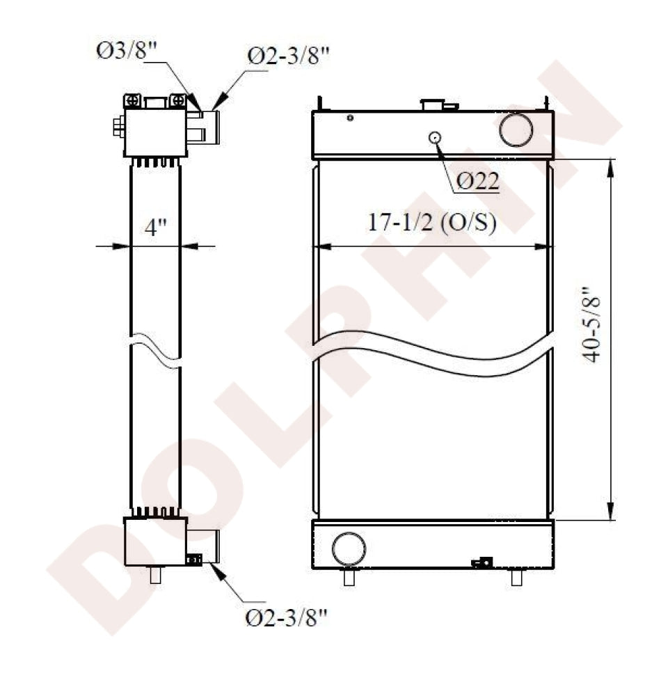 3900043 Radiator