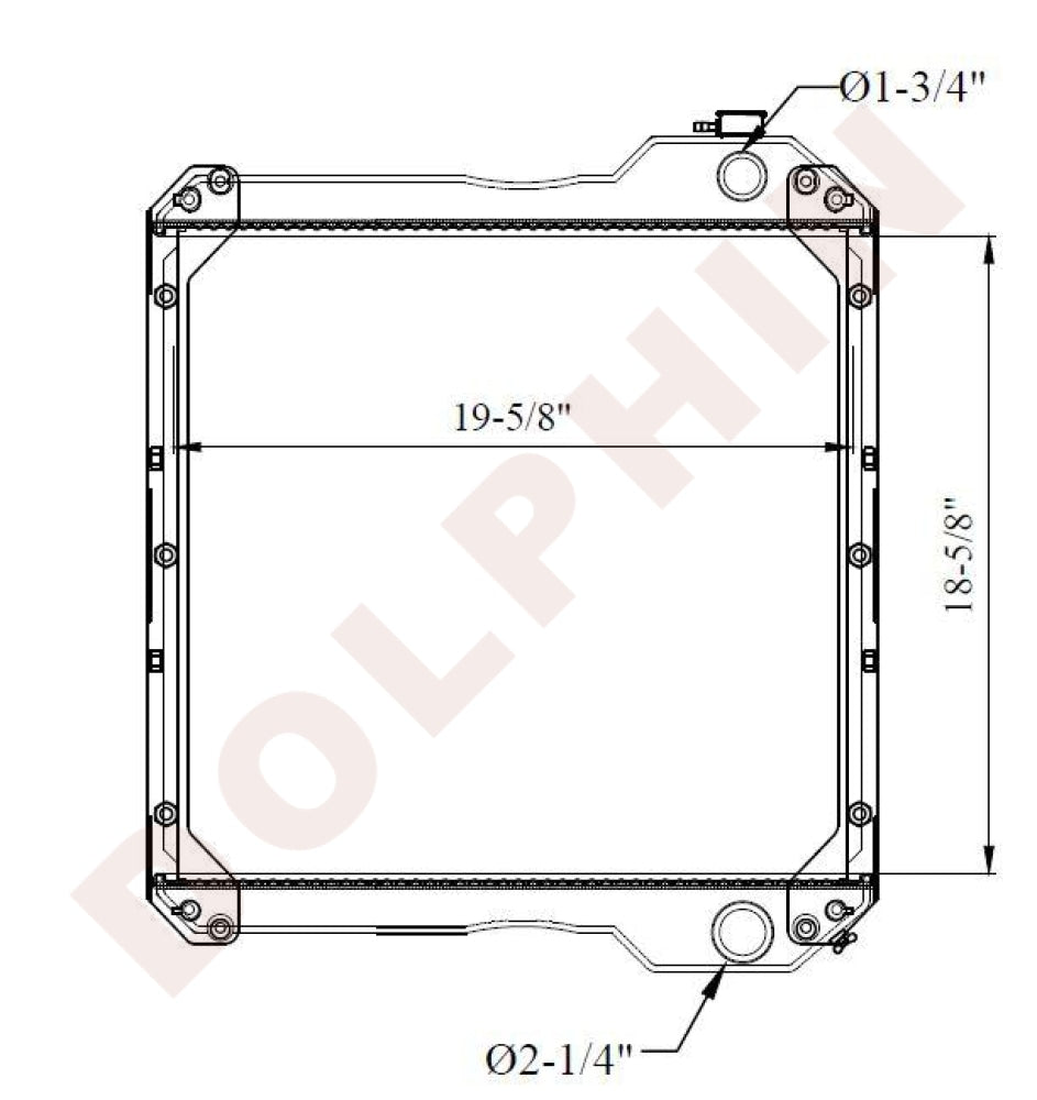 3910017 Radiator