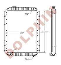 KOMATSU RADIATOR - 38-3/4" x 29" x 2-3/8"