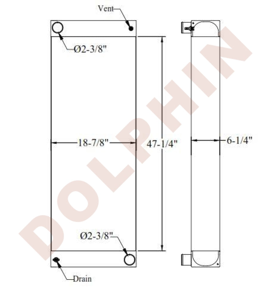 NEW HOLLAND RADIATOR - CR 9080