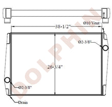 VOLVO RADIATOR - WG Series - 38-1/2 x 26-3/4 x 1-3/4’’ Radiator