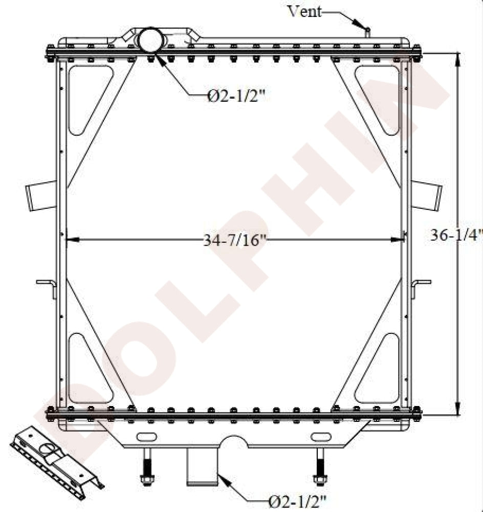 6511115 Radiator