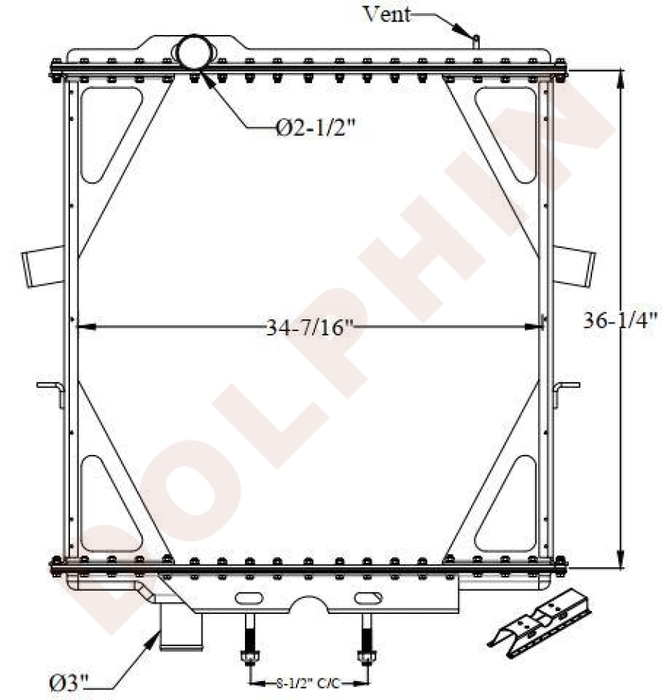 6511160 Radiator