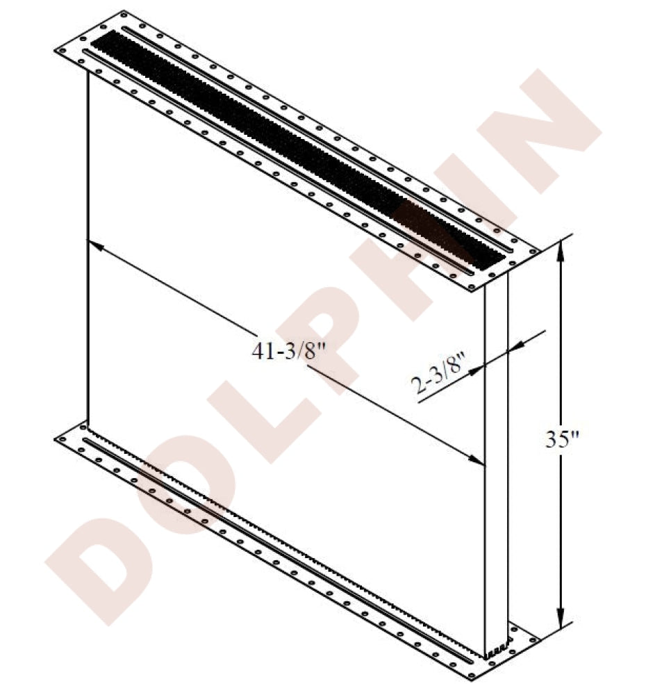 KENWORTH CORE - 35 x 41-3/8 x 2-3/8