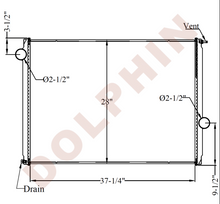 Ford Radiator - A/L9500 Series (1997-1998) 37-1/4 X 28 2-1/8’ Radiator