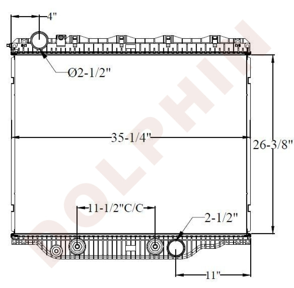6601592 Radiator