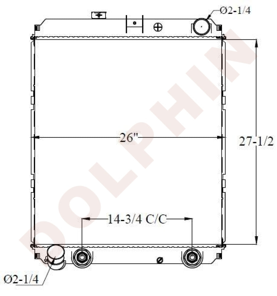 6701638 Radiator