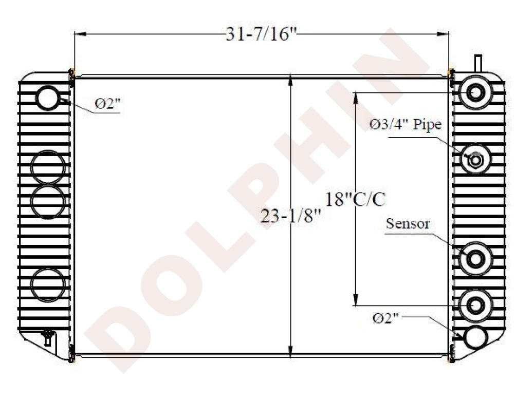6601642 Radiator