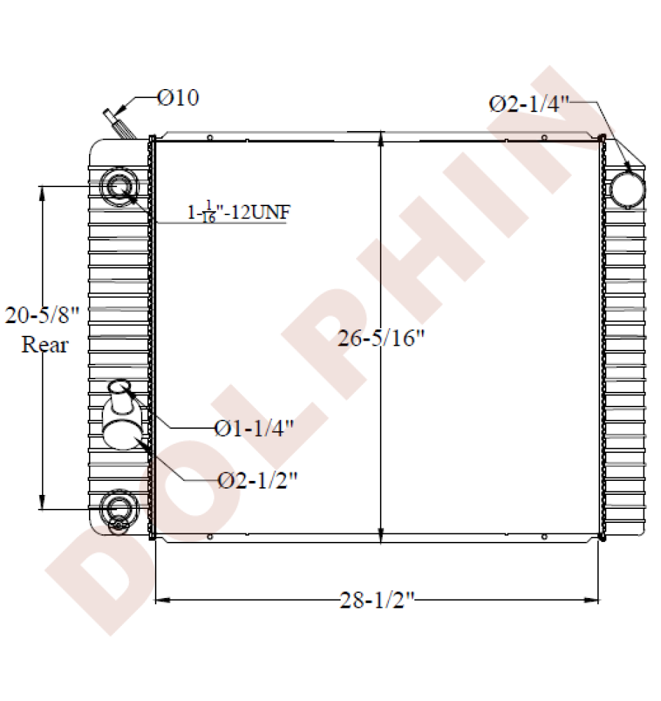 6701680 Radiator