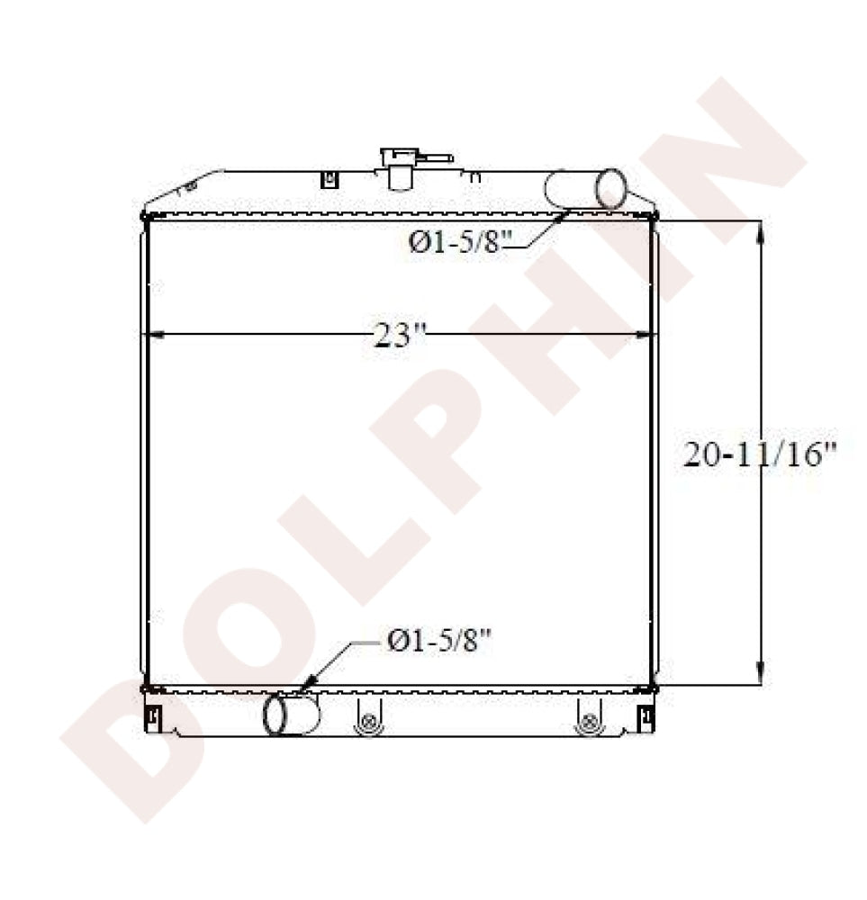 6601722 Radiator
