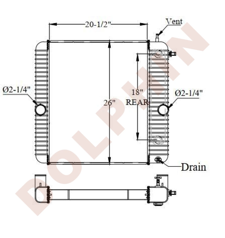 6601789 Radiator