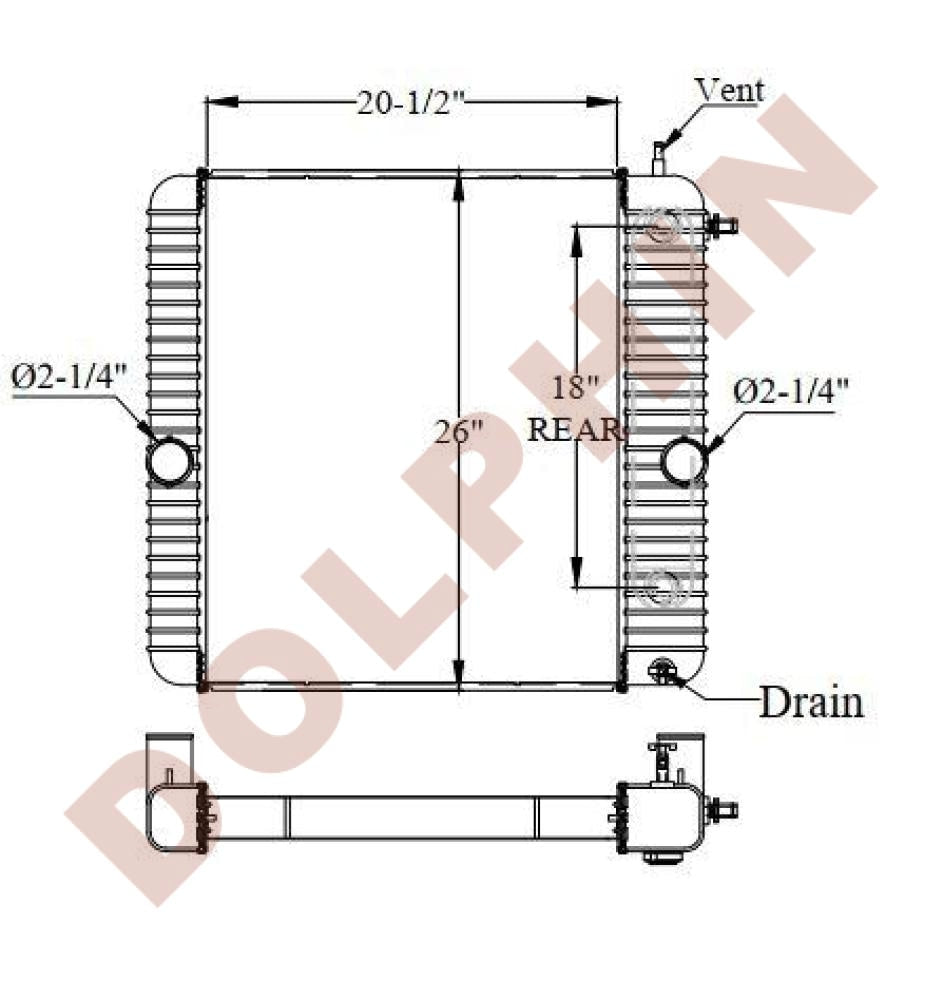 6601789 Radiator