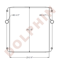 Nova Bus (Radiator) 29-3/4 X 34-3/8 5-1/2’ Combi Cooler