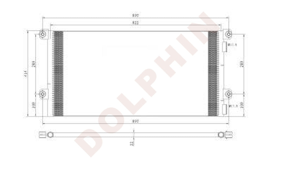 6980001 Condenser