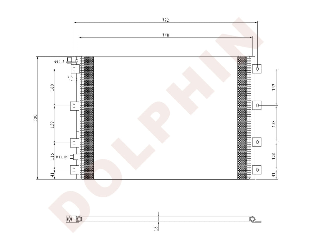 6980007 Condenser
