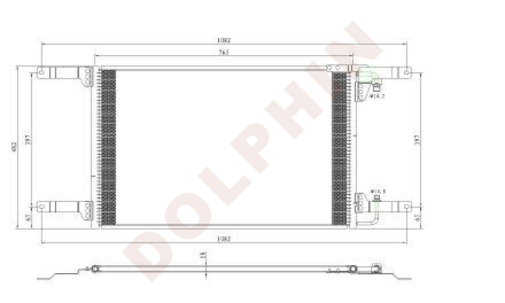 6980008 Condenser