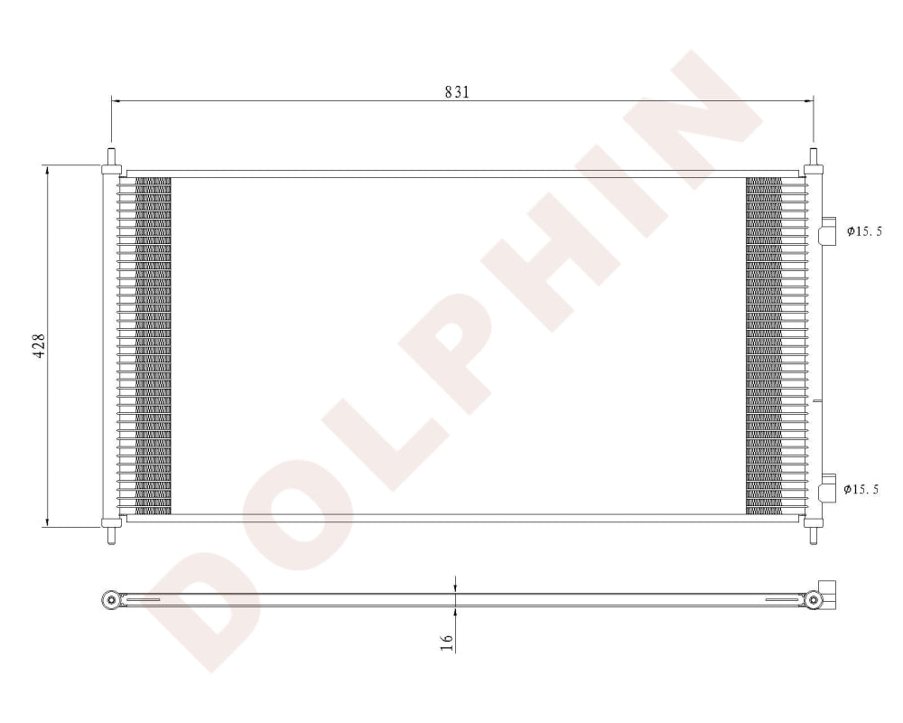 6980009 Condenser