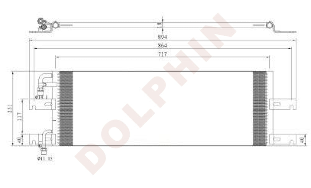 6980011 Condenser