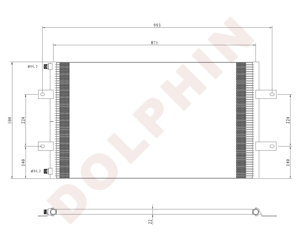 6980013 Condenser