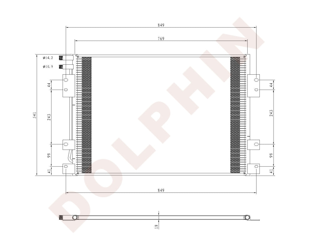6980020 Condenser