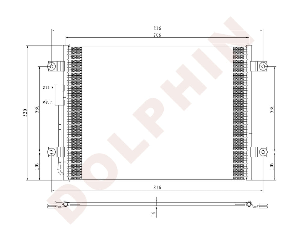 6980022 Condenser
