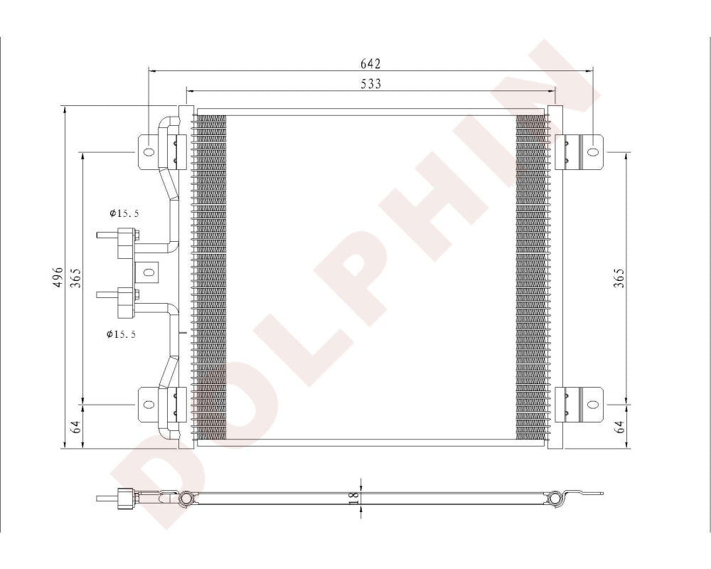 6980025 Condenser