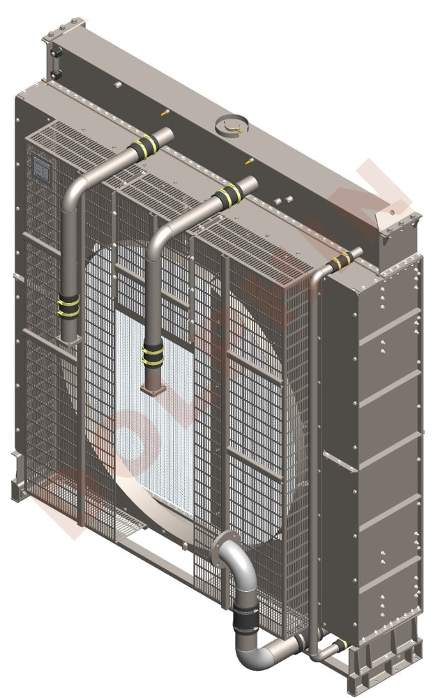MITSUBISHI GENERATOR RADIATOR - S12R-PTA, 1320kW, 1800RPM