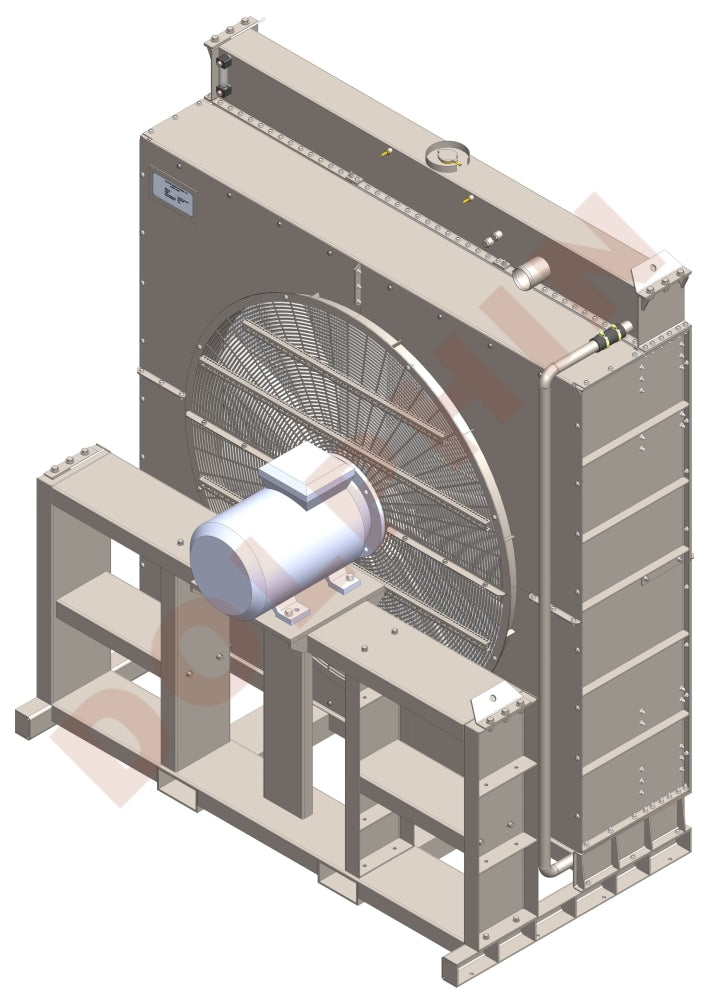 GAS ENGINE RADIATOR, Overall Size : 101