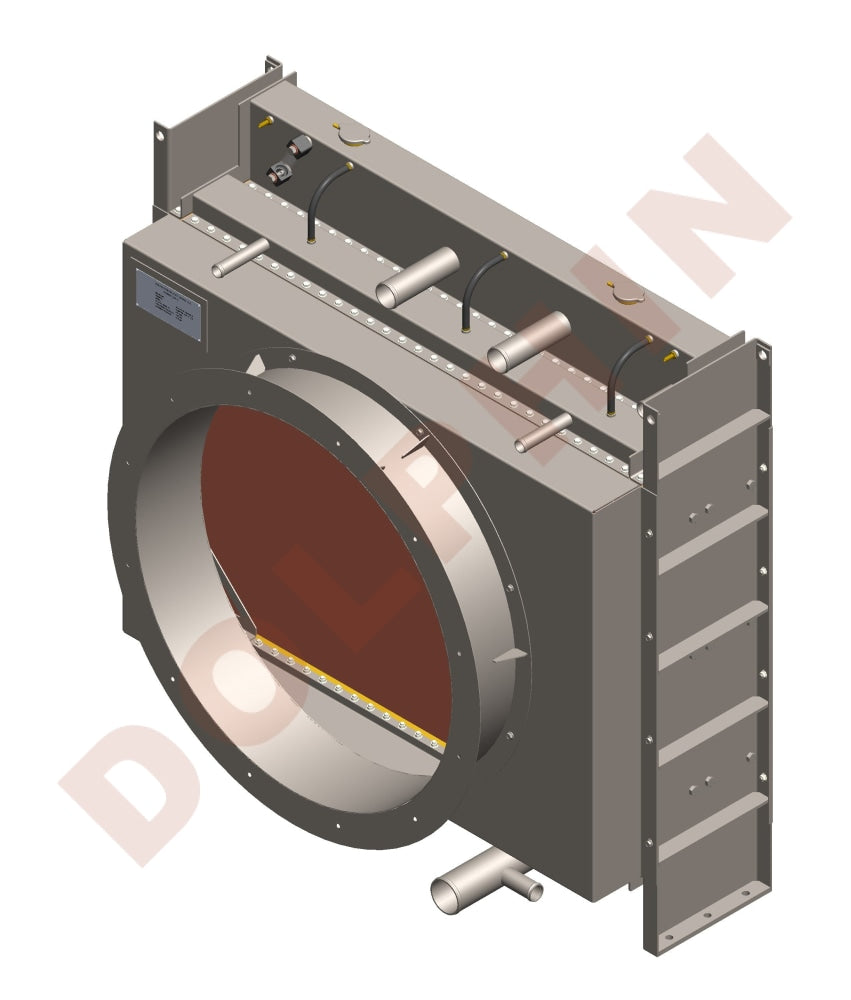 CUMMINS RADIATOR, KTA19 G9, 500kVA, 1500rpm - Overall Size : 56-7/8 x 58-1/4 x 7-1/16