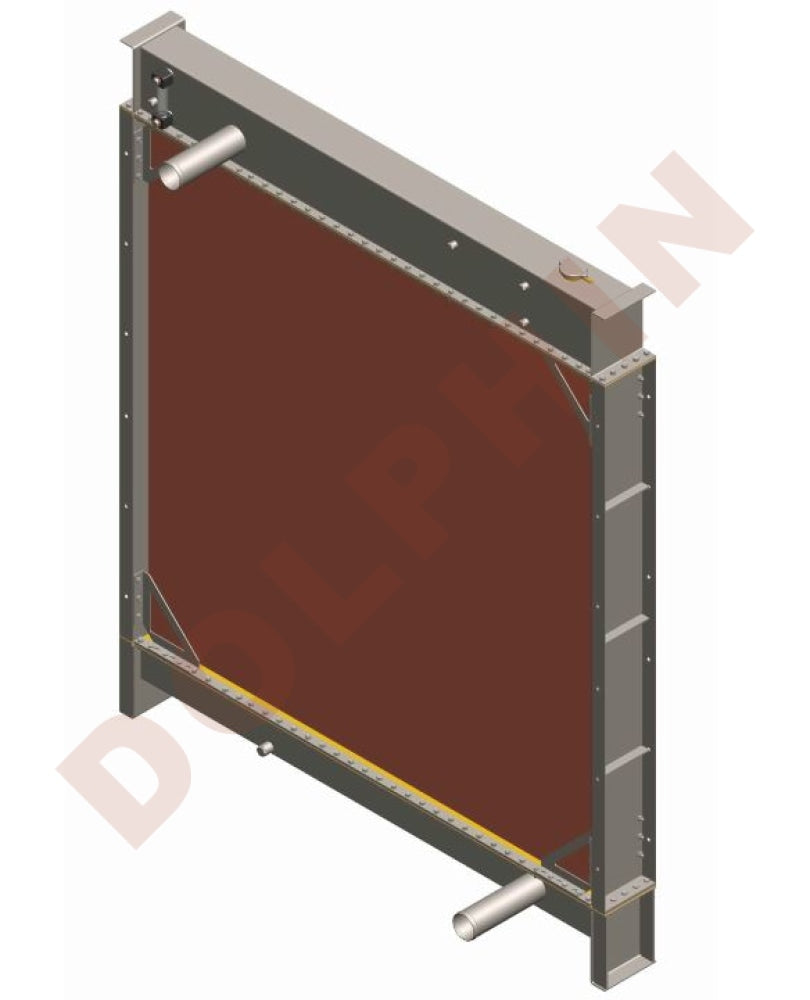 PERKINS RADIATOR - (4006 2TAG3A) Overall Size 75-5/8 x 67 x 7-1/16