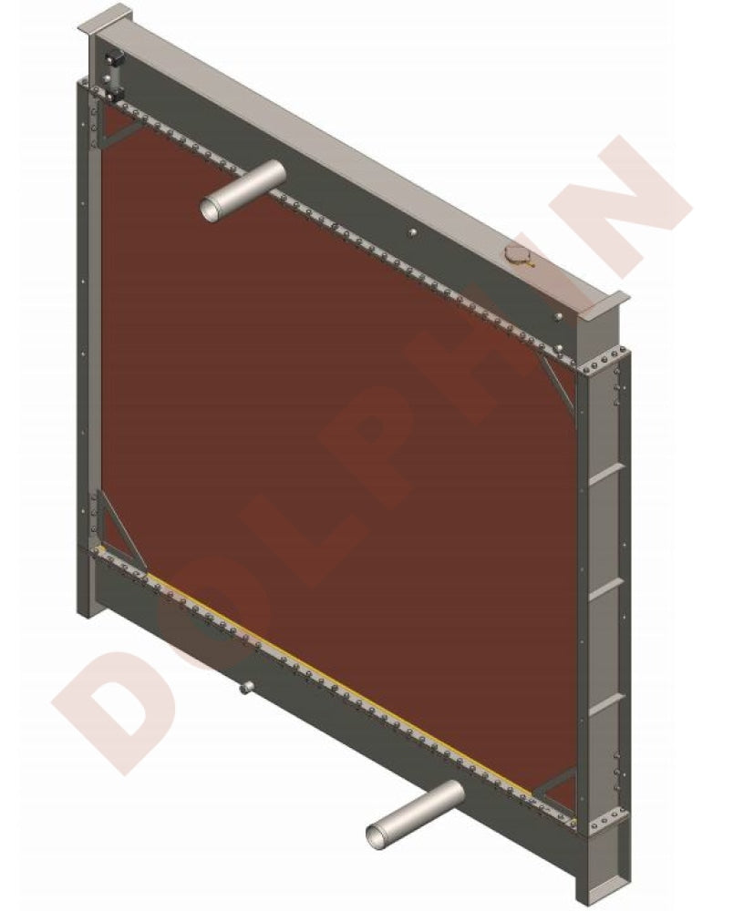 PERKINS RADIATOR - (4008 23TAG2A) Overall Size 77-1/8