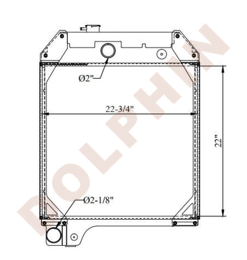 9611502 Radiator