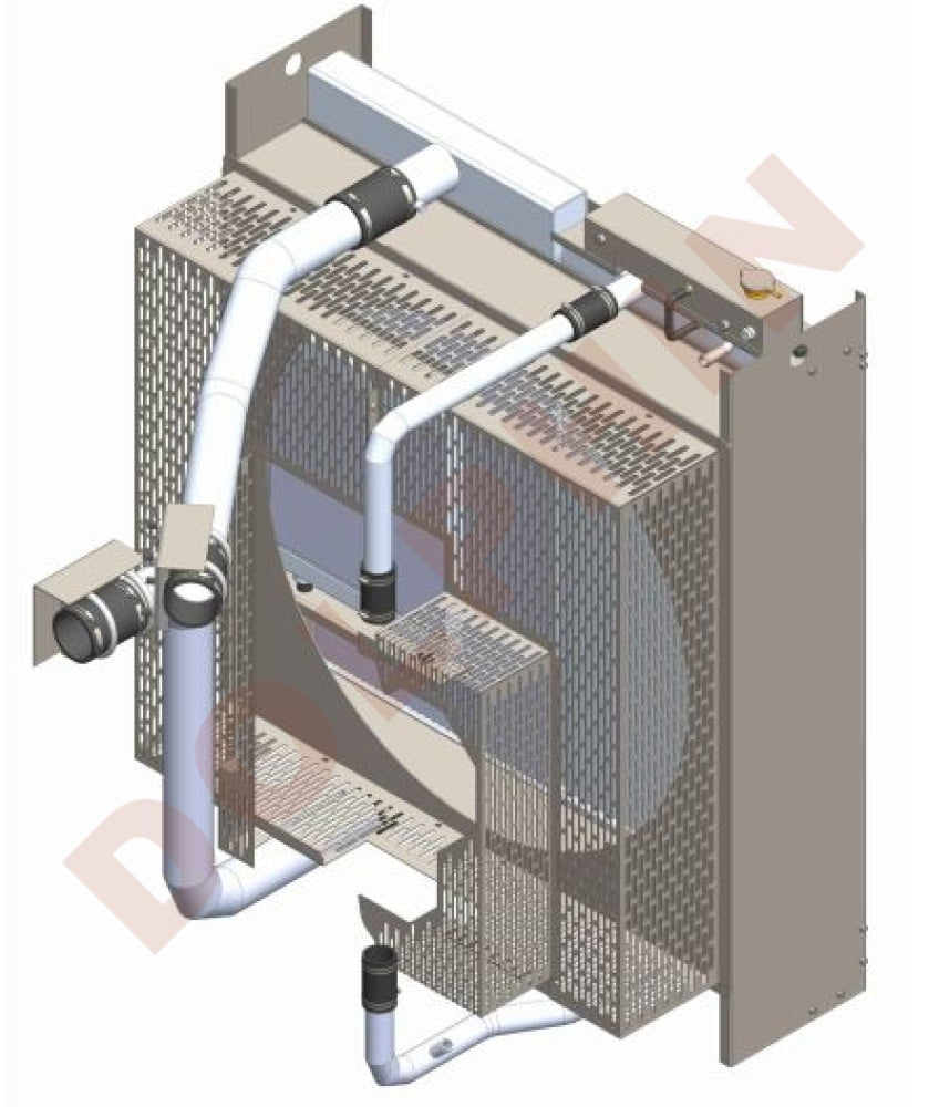 CUMMINS COMBI COOLER - (QSX15-G9 NR2) Overall Size 67-3/8 x 57-1/2 x 15-1/4