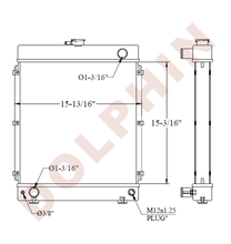 Radiator for MULTIQUIP LT6K 60 HZ LIGHT TOWER/GENERATOR