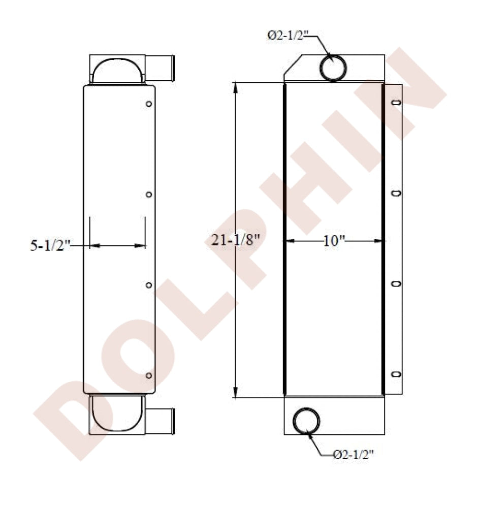 CHARGE AIR COOLER, 31-1/8