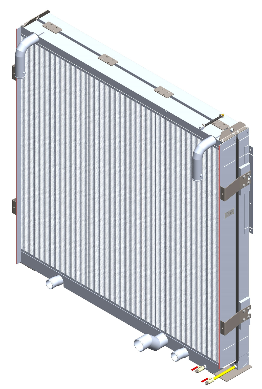 CUMMINS COMBI COOLER - KTA50 G3+, QSK50 G4 - Overall Size : 89-3/8 x 90-3/8 x 21-3/8